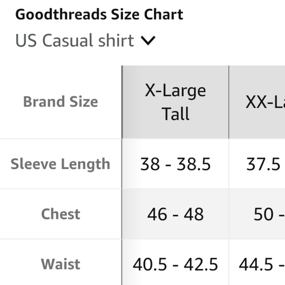 Goodthreads Blue and Cream XL Tall Slim-Fit Short-Sleeve Cotton Crewneck… - Picture 5 of 5